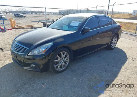 2012 Infiniti G37X z USA, uszkodzony, nr VIN JN1CV6AR0CM973975